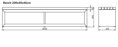 lavica artiss 200x40x46 schema