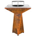 artiss gril g1 basic corten s rostom na nozickach