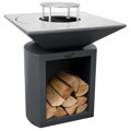 artiss gril g2 graphite s rostom na nozickach