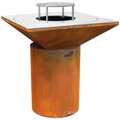 artiss gril g6 corten s rostom na nozickach