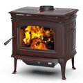 krbové kachle Pacific Energy Alderlea T4 Classic LE S hnedý