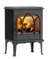 liatinové kachle Jotul F 200 - čierny lak