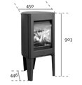 krbové kachle Jotul F 162 CB schema