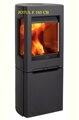 krbové kachle Jotul F 165 - bočné sklá
