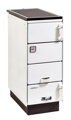 smaltovaný šporák Moravia TP 9106 biely s TV