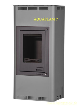 krbové kachle Aquaflam 7 sivý