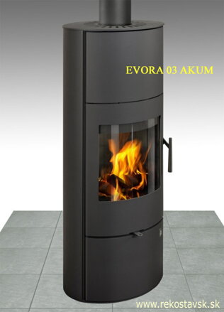 krbové kachle Romotop Evora 03 Akum plech