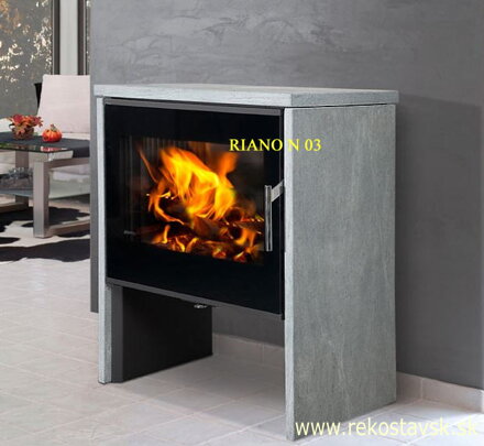 krbové kachle Romotop Riano N 03 kameň