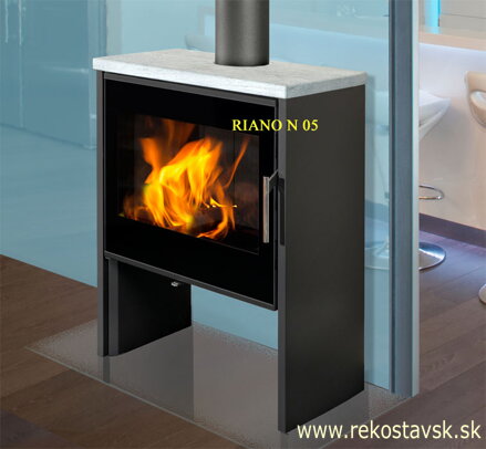 krbové kachle Romotop Riano N 05 plech + kameň