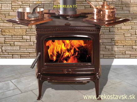 krbové kachle Pacific Energy Alderlea T5 Classic hnedý