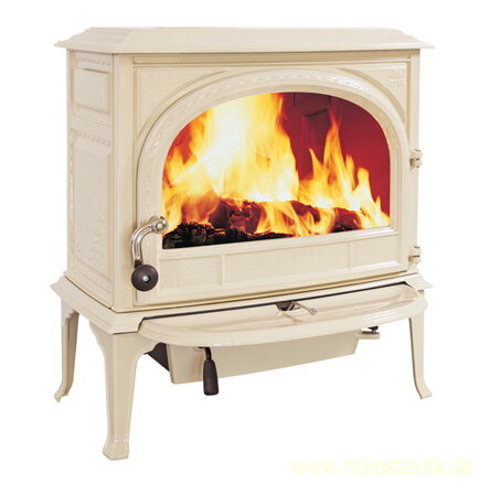 liatinové kachle Jotul F 400 ECO SE - smalt slonová kosť