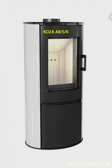 krbové kachle Kratki Koza AB SK keramika biela