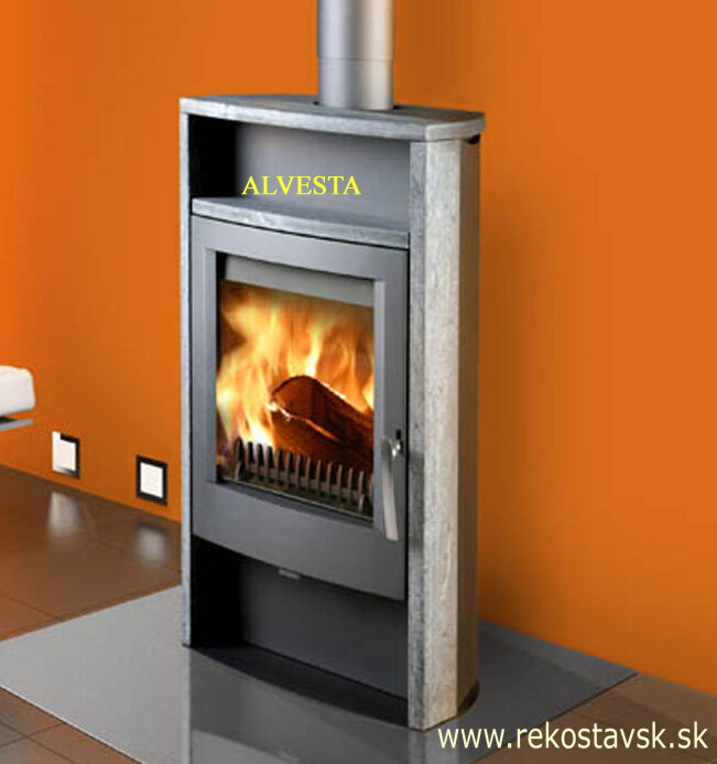 krbové kachle THORMA ALVESTA - sivý mastenec krbové kachle THORMA ALVESTA - sivý mastenec