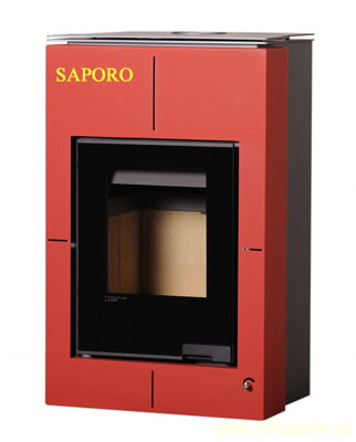 krbové kachle Aquaflam Vario Saporo červený 11/5