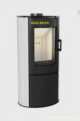 krbové kachle Kratki Koza AB SK keramika biela