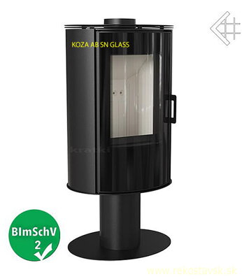 krbové kachle Kratki Koza AB SN Glass