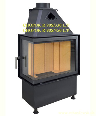 krbová vložka Kobok Chopok R 90 S/330 L/P - bočné sklo
