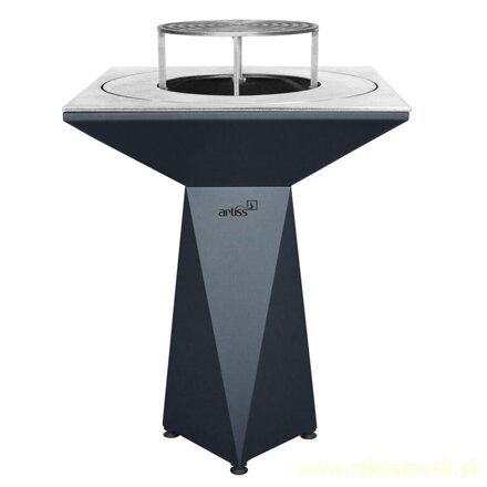 artiss g1 basic graphite s rostom na nozickach