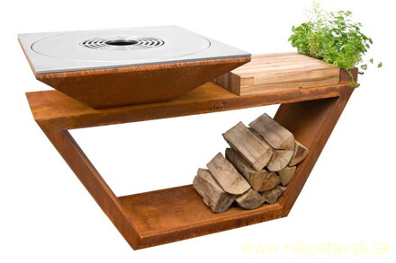 artiss gril g4 corten s rostom
