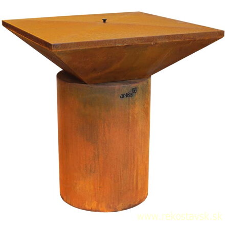artiss gril g6 corten s ochrannym krytom