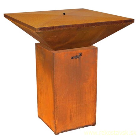 artiss gril g7 corten s ochrannym krytom