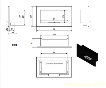 golf cierny schema
