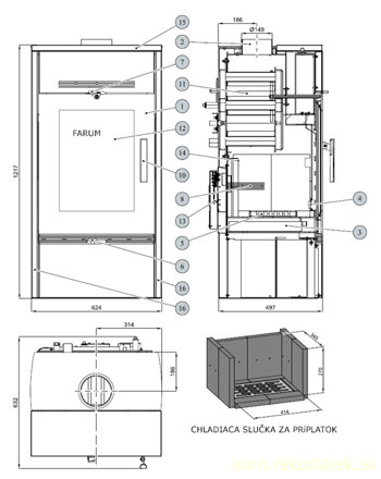 farum woodstone prestige tv schema