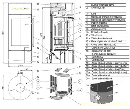 ovalis piccolo schema