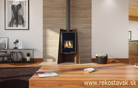 flamingo deluxe island hnedy sametovy interier