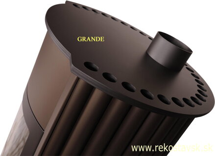 grande hnedy sametovy detail