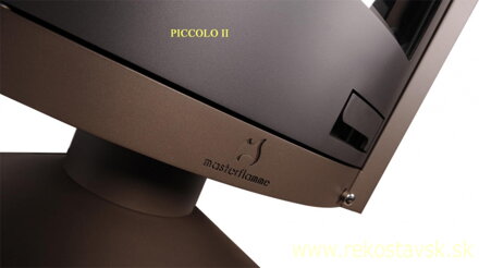 piccolo II hnedy sametovy detail