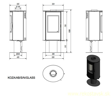 koza ab sn glass schema