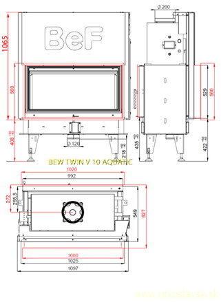 bef twin v 10 aquatic schema