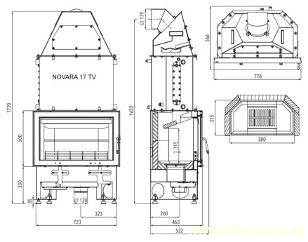 novara 17 tv schema