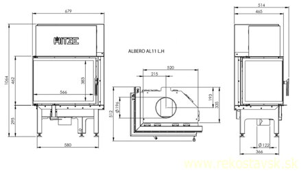 albero al11 lh schema