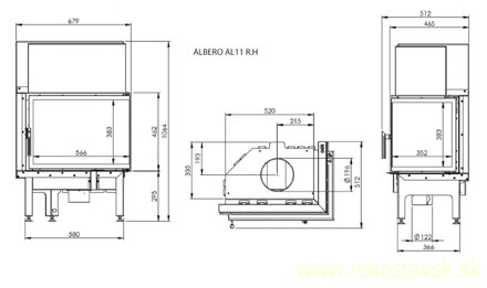 albero al11 rh schema