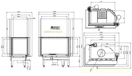 albero al14 lgh schema