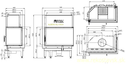 albero al14 rh schema