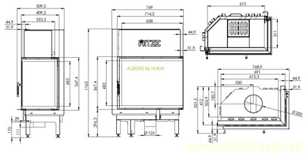 albero al16 rh schema