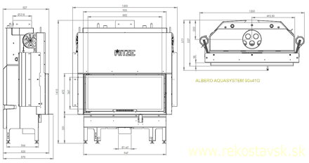 albero aquasystem 19 kW 90x41G schema