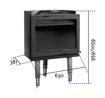 jotul I 500 CB FL schema