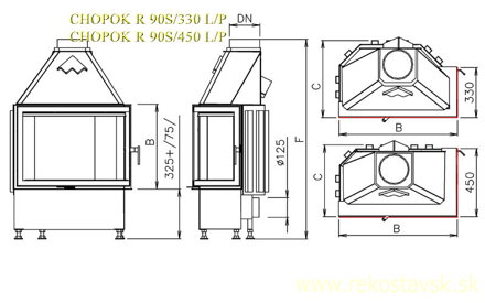 chopok R 90S/330 L/P schema