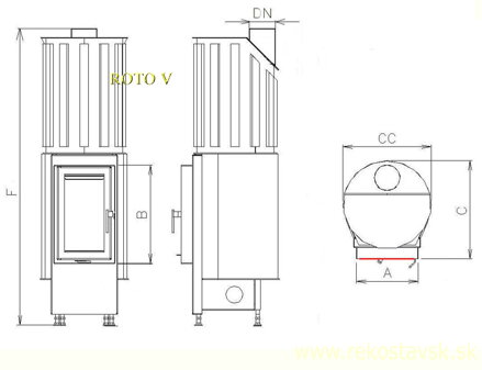 roto 450 vertikal schema