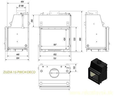 zuzia 15 pwch deco
