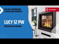 krbová vložka Kratki Lucy 16 PW - rovné sklo + TV