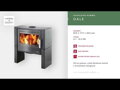 krbové kachle Haas + Sohn PREMIUM Dale keramika antracit metallic